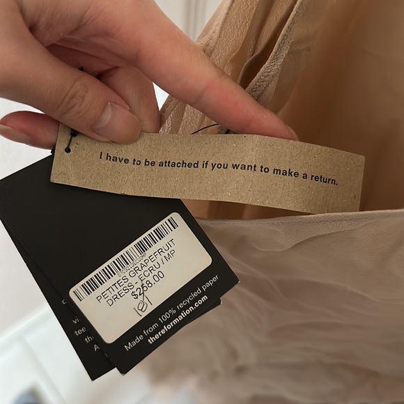 Reformation The Grapefruit Dress - Picture 4 of 5